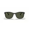 Ray-Ban RB4374 Unisex Square Sunglasses - Black Frame, Green Classic G-15 Lenses, 56/19/145 mm
