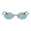 Ray-Ban RB8060-004-80 Unisex Pilot Akiniai Su Tamsintais Stiklais, Šratininio Metalo Spalvos, 54 mm