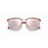 Ray-Ban Unisex RB3673MF060H2 Geometric Gold Sunglasses with Dark Blue Lenses, 56mm