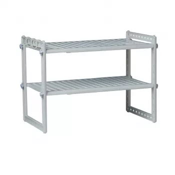 RAYEN 6018 Ištraukiama kriauklės lentyna pilka 320-570 mm