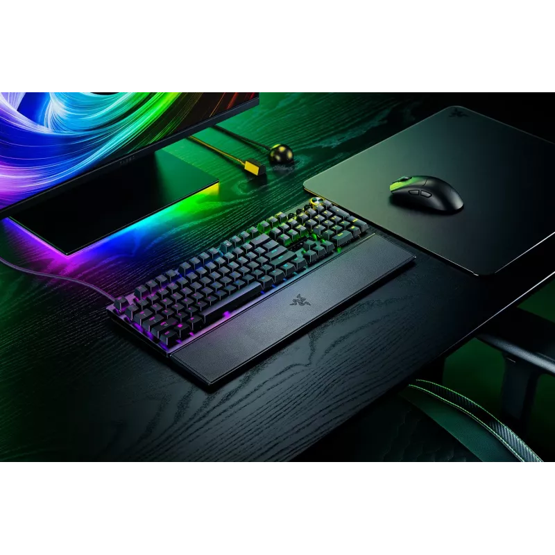 Razer Huntsman V3 Pro 8KHz Gaming Keyboard - Wired - US Layout - Razer Analog Optical Switch Gen-2 - Black