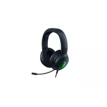 Razer Kraken V3 X RGB Wired Black – laidinės žaidimų ausinės – atnaujintos (juodos)