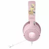 Razer Kraken V4 X Pokémon Pikachu & Eevee Edition laidinės žaidimų ausinės, USB-A, 7.1 erdvinis garsas, Chroma RGB