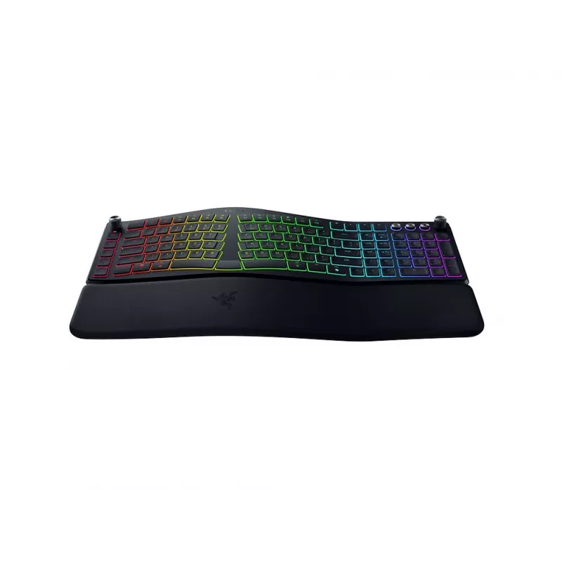 Razer Pro Type Ergo belaidė klaviatūra, JAV išdėstymas, Bluetooth, žirklinio tipo membrana