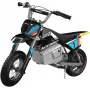 Razor MX350 elektrinis purvo motociklas su lipdukais, juodas
