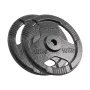 REBEL ACTIVE Ketaus svorių rinkinys 2x10kg, anga 31mm, diskas su rankenomis, juodas