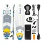 REBEL Active SUP Board RBA-4507-WH - Pripučiama irklenė 10'6 inch balta/mėlyna