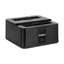 REBEL KOM1041 USB 3.0 HDD/SSD Docking Station, skirta 2,5 inch ir 3,5 inch SATA diskams, juoda