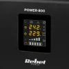 Rebel POWER-800 sieninis avarinis maitinimo šaltinis – gryno sinusinio signalo keitiklis su 12V įkrovimo funkcija, 230V, 800VA/500W