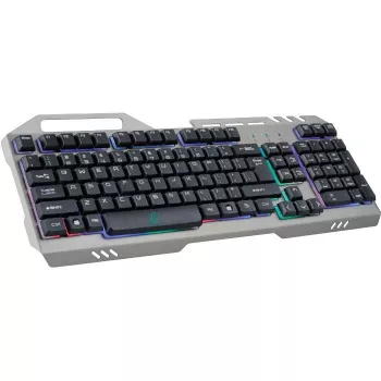 Rebeltec Universal Gaming Keyboard Discovery Metal Grey