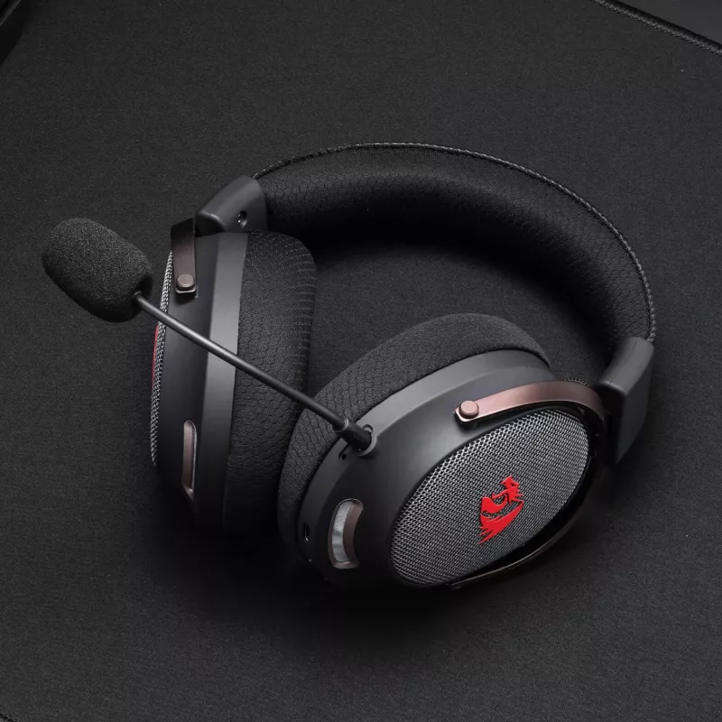 Redragon Arrow Pro H858 belaidės žaidimų ausinės (Bluetooth + 2,4GHz)
