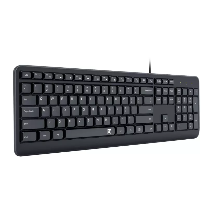 Redragon BK-7092 pilno dydžio laidinė USB biuro klaviatūra