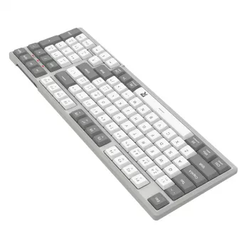 Redragon BK-7113 SCISSOR pilno dydžio laidinė USB žaidimų klaviatūra - RGB apšvietimas, žemo profilio žirkliniai jungikliai, 104 klavišai, anti-ghosting, juoda