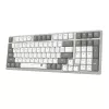 Redragon BK-7113 SCISSOR pilno dydžio laidinė USB žaidimų klaviatūra - RGB apšvietimas, žemo profilio žirkliniai jungikliai, 104 klavišai, anti-ghosting, juoda