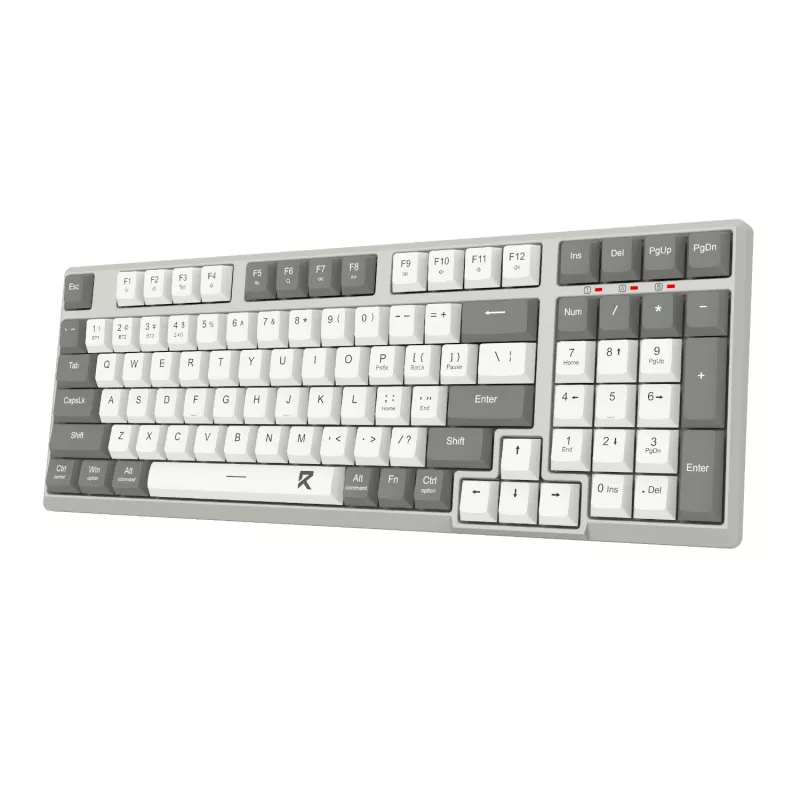 Redragon BK-7113 SCISSOR pilno dydžio laidinė USB žaidimų klaviatūra - RGB apšvietimas, žemo profilio žirkliniai jungikliai, 104 klavišai, anti-ghosting, juoda