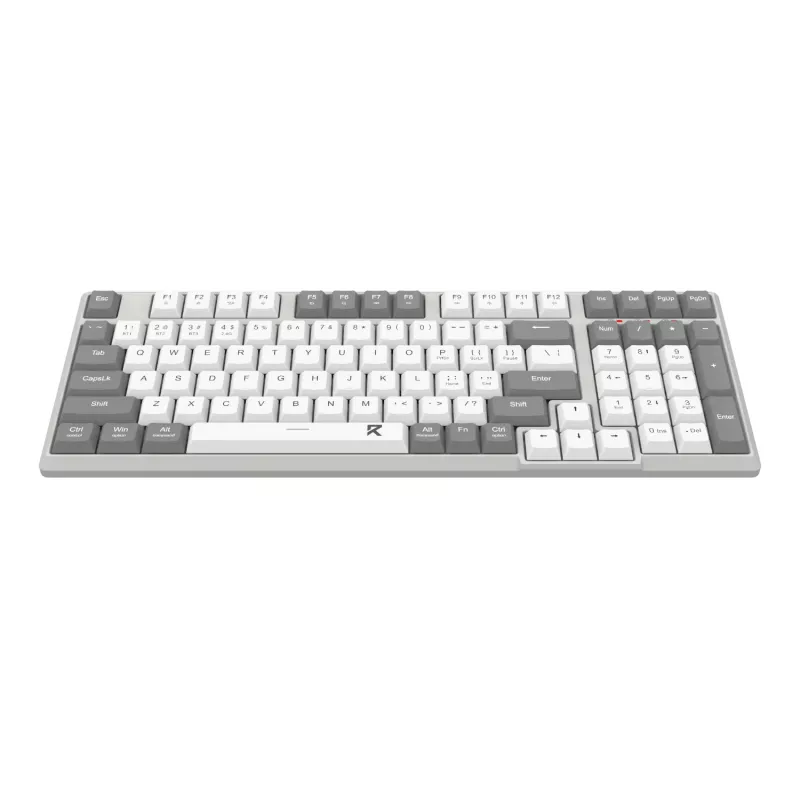 Redragon BK-7113 SCISSOR pilno dydžio laidinė USB žaidimų klaviatūra - RGB apšvietimas, žemo profilio žirkliniai jungikliai, 104 klavišai, anti-ghosting, juoda
