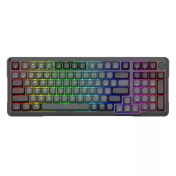 Redragon BRAGI PRO K688 98+1 Gasket belaidė mechaninė klaviatūra (Trijų režimų, RGB, karštai keičiami jungikliai, Cream Linear jungikliai)