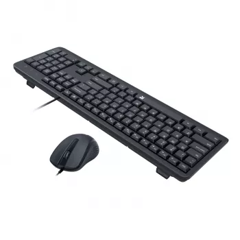 Redragon BS-7092 laidinis žaidimų klaviatūros ir pelės rinkinys, RGB foninis apšvietimas, 3200 DPI, juoda
