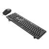 Redragon BS-7543 laidinė klaviatūros ir pelės rinkinys, juodas