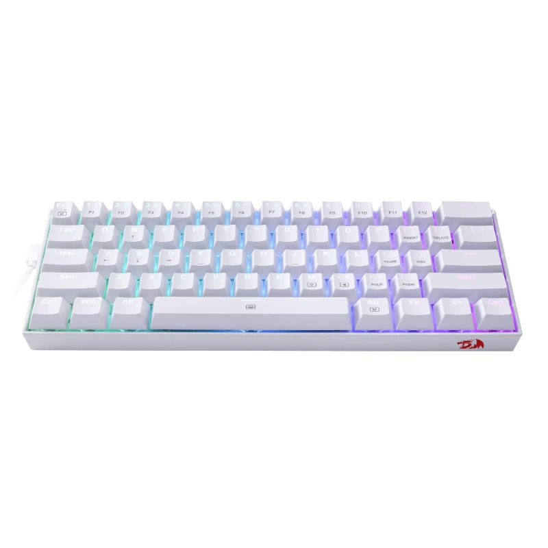 REDRAGON DRAGONBORN laidinis mechaninis klaviatūra RGB 67 klavišų dizainas - balta