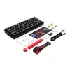 Redragon FIZZ Magnetic Plus 60% RGB žaidimų klaviatūra - juoda