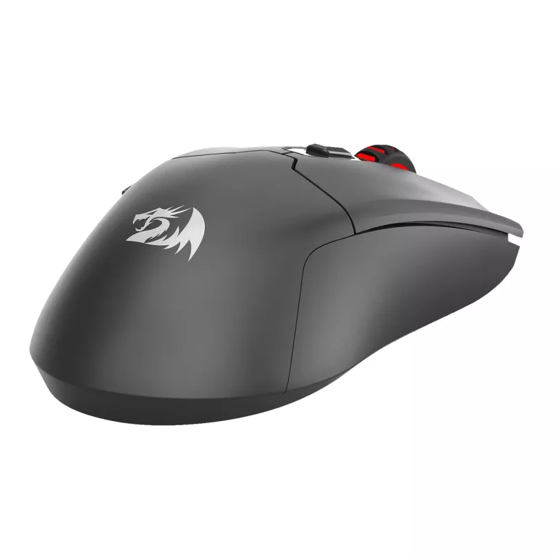 Redragon FYZU M995 PRO belaidė žaidimų pelė - juoda, 26K DPI Pixart 3395, trijų režimų, 9 mygtukai, RGB, 70 val. baterija