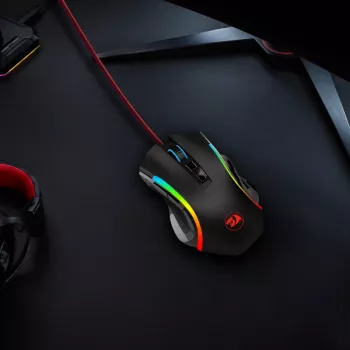 REDRAGON GRIFFIN 7200DPI žaidimų pelė - juoda