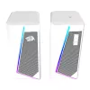 Redragon GS20W ANVIL 3W 2.0 RGB stereo staleliniai kompiuterio garsiakalbiai - balti