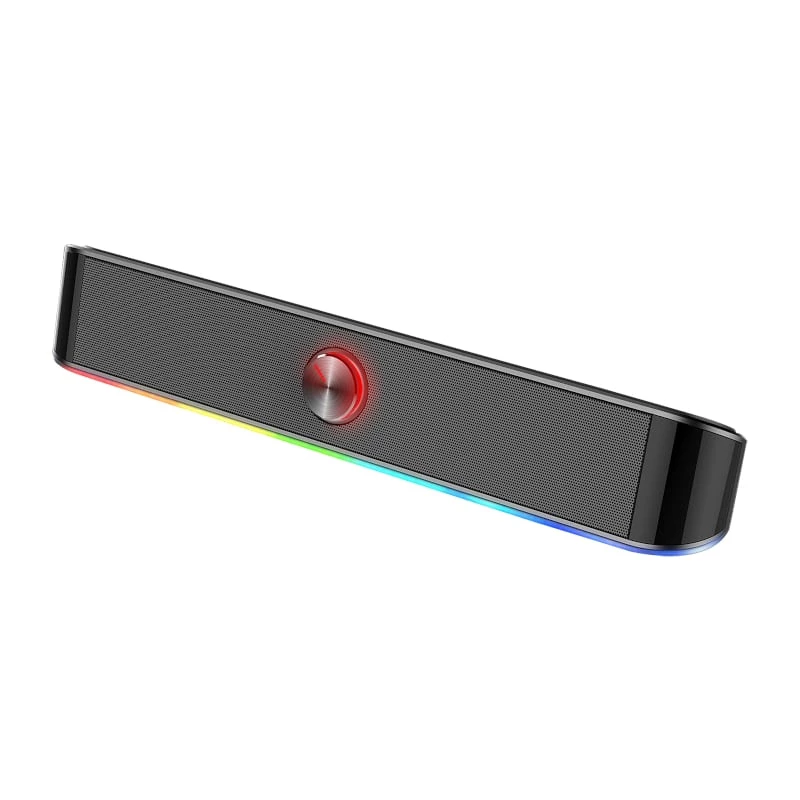 Redragon GS560 Adiemus 2.0 RGB USB/Aux žaidimų garso juosta - juoda