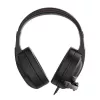 Redragon H211 CRONUS Virtual 7.1 erdvinio garso RGB laidinis žaidimų ausinių rinkinys - juoda