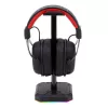 Redragon HA300 Scepter Pro RGB ausinių stovas su 4 prievadų USB 2.0 šakotuvu