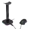 Redragon HA300 Scepter Pro RGB ausinių stovas su 4 prievadų USB 2.0 šakotuvu