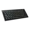 REDRAGON Horus Mini Pro 61 klavišų trijų režimų belaidė RGB žemo profilio mechaninė žaidimų klaviatūra - juoda (raudoni jungikliai)