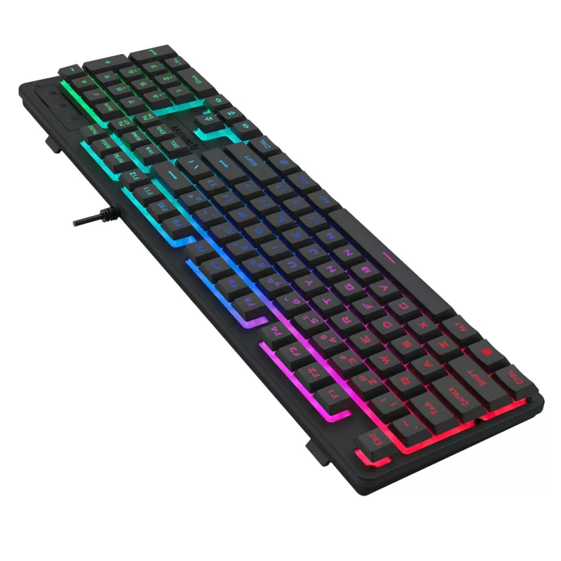 Redragon K521 RGB NETHERBANE 104 klavišų membraninė žaidimų klaviatūra