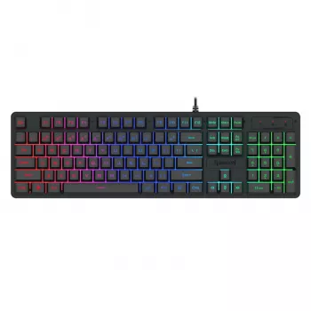 Redragon K521 RGB NETHERBANE 104 klavišų membraninė žaidimų klaviatūra