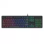 Redragon K521 RGB NETHERBANE 104 klavišų membraninė žaidimų klaviatūra