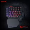 Redragon K585 DITI ELITE PRO RGB 40% belaidė mechaninė žaidimų klaviatūra - mėlyni jungikliai