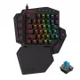Redragon K585 DITI ELITE PRO RGB 40% belaidė mechaninė žaidimų klaviatūra - mėlyni jungikliai