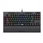 Redragon K588 RGB Pro BROADSWORD TKL mechaninė laidinė žaidimų klaviatūra - juoda