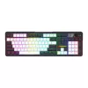 Redragon K762WB-RGB-PRO LCD pilno dydžio guminė mechaninė klaviatūra - juoda