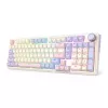 Redragon K768VI-WL Tri-Mode RGB mechaninė žaidimų klaviatūra – 100 klavišų, karštai keičiama (juoda)