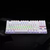 REDRAGON KUMARA mechaninė 87 klavišų RGB apšvietimo žaidimų klaviatūra - balta