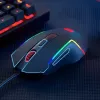 Redragon M616 TRIDENT 10000DPI RGB žaidimų pelė - juoda