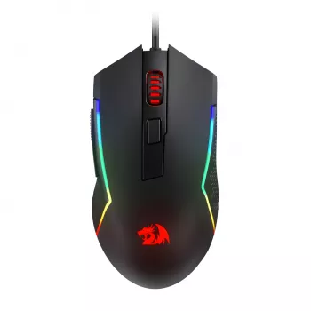 Redragon M616 TRIDENT 10000DPI RGB žaidimų pelė - juoda
