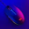 Redragon M719 INVADER RGB 10000 DPI laidinis optinis žaidimų pelė - juoda