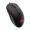 Redragon M719 INVADER RGB 10000 DPI laidinis optinis žaidimų pelė - juoda