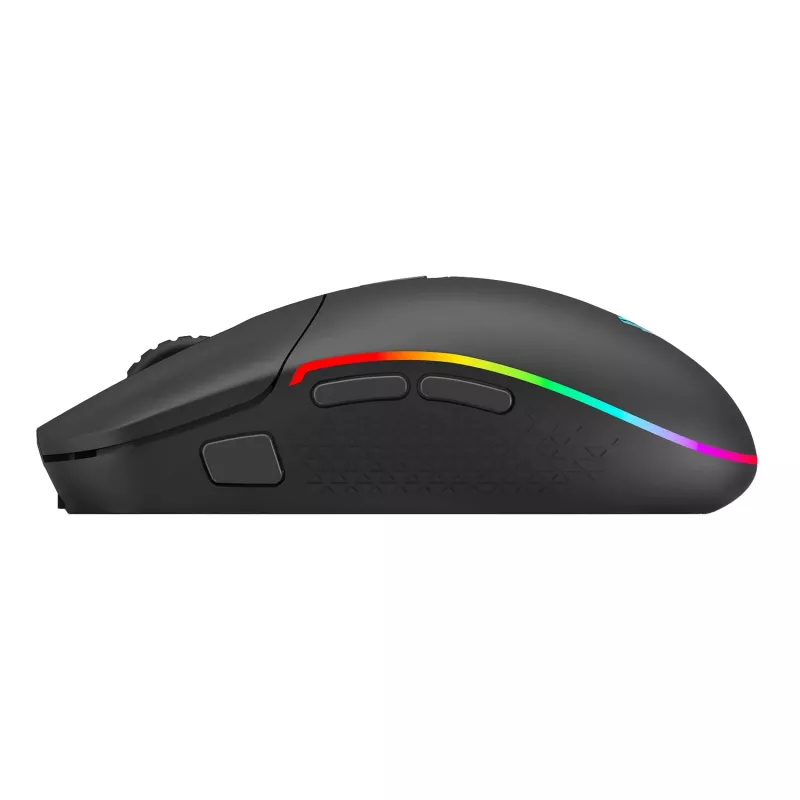 Redragon M719 Pro INVADER 10000DPI 2.4GHz belaidė žaidimų pelė - juoda