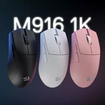 REDRAGON M916 PRO 1K 3 režimų belaidė žaidimų pelė - juoda