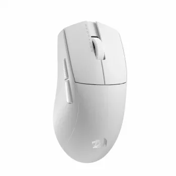 Redragon M916 PRO 1K 3 režimų belaidė žaidimų pelė – balta