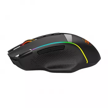 Redragon M991 RGB PRO ENLIGHTENMENT 26000 DPI Tri-Mode belaidė žaidimų pelė - juoda